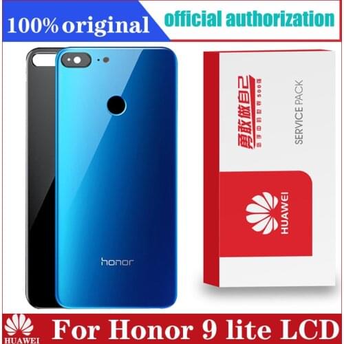 Original For HUAWEI Honor 9 Lite Case 3D Glass Back Battery Cover Case ,Honor9 Lite Door Rear Replacement Housing Cover