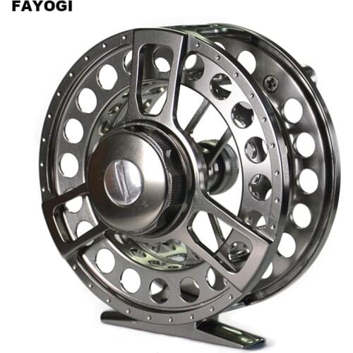 Stock Fishing Fly Reel 6061 Aluminum CNC Machined Fishing Wheel Changed Easily Right To Left Hand For Trout Fishing Accessor