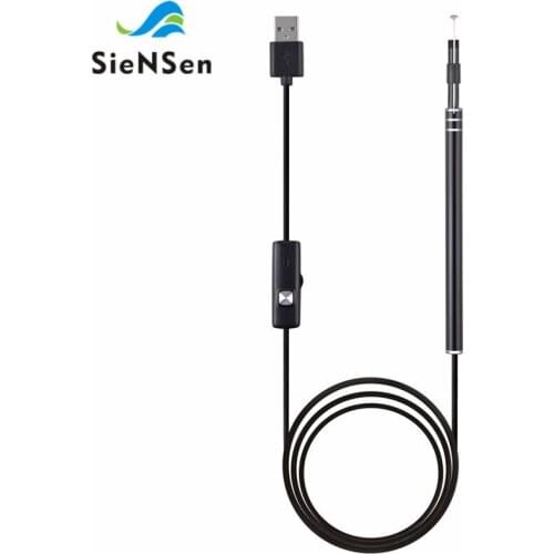 SienSen USB Interface Ear Endoscope Computer Endoscope Ear Cleaning Tool HD Visual Ear Spoon Multifunctional Wifi Earpick DDES01