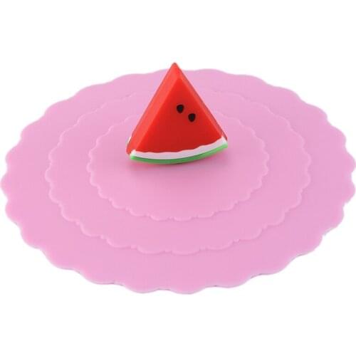 Silicone Cute Anti-dust Glass Cup Bowls Cover Coffee Mug Suction Seal Lid Cap Cooking Pot Lid-silicon Stretch Lids