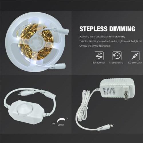 Led Vanity Mirror Lights Kit, Hollywood Style Vanity Make Up Light Brightness Lighting Fixture Strip for Mirror Vanity Table