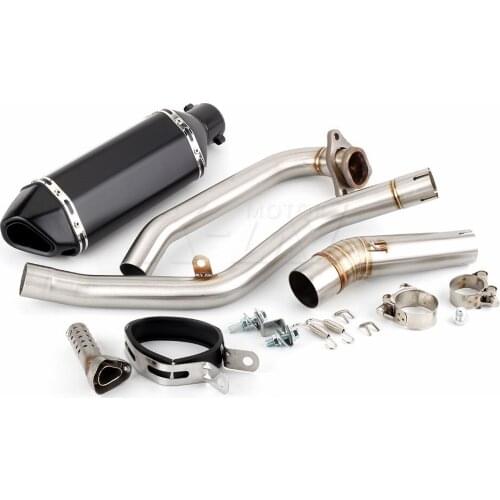 For Honda NC750X NC750S 2012 to 2020 NC700S NC700X NC 750X 750S Escape Slip-on Motorcycle Exhaust With Decat Pipe Head Link Pipe