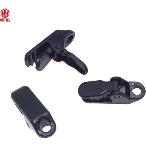 10PCS Tent Pull Point Clip Hook Outdoor Camping Tent Alligator Clip Hook Buckle Camping Tent Accessories Windproof Rope Clip