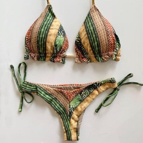 Women Push-up Swimsuit Bikini 2020 Sexy Swimwear Biquini Bathing Suit Beachwear Bandage Swim Beach Wear Brazilian Bikini Set