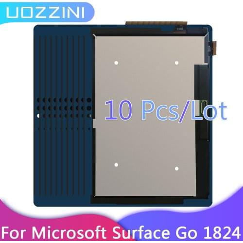 10PCS New For Microsoft Surface 1824 Display Touch Screen Digitizer Assembly Panel LCD For Microsoft Surface Go 1824 LQ100P1JX51