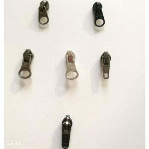 20pcs/lot 3# Ykk Nylon Coil Slider Waterproof Zipper Head Repair Zippers Pull Cord Sewing Accessories