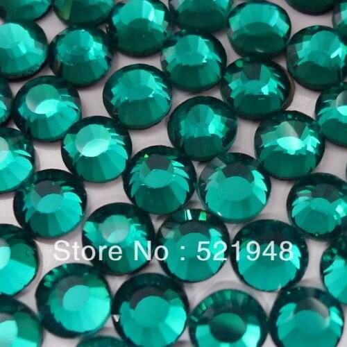 2015! AAA Quality 720 pcs Blue Zircon Crystal DMC HotFix FlatBack Rhinestone strass,DIY garment heat Hot Fix crystals