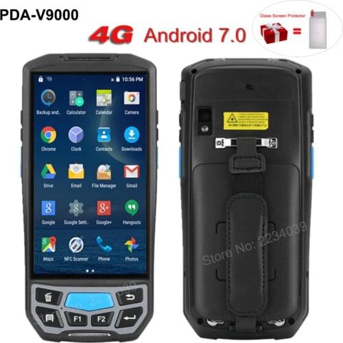 5.0 inch 1D/2D QR Barcode Scanner NFC WIFI PDA Android 7.0 5 Inch Wireless Portable Bar Code Rearder Handheld POS Terminal