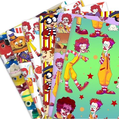 50*145cm Cartoon 100% Pure Cotton Polyester Cotton Material Patchwork Sewing Quilting Fabrics Quilt Needlework DIY Cloth