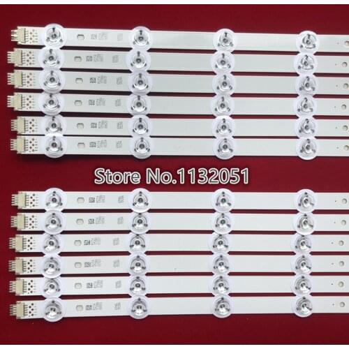 Led bar light for LG 55" V15 DRT REV0.41 A-Type 55" V15 DRT REV0.41 B-Type 6916L-2201A/2200 6v 573mm