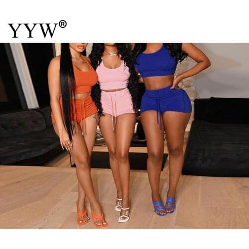 Seamless Women Yoga Set Workout Sportswear Gym Clothes Fitness Sleeveless Crop Top High Waist Short Leggings Sports Suit 2021