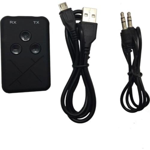 Bluetooth 4.2 Transmitter Wireless Audio Adapter 2 in 1 Mini 3.5mm TV Receiver Audio Music Adapter