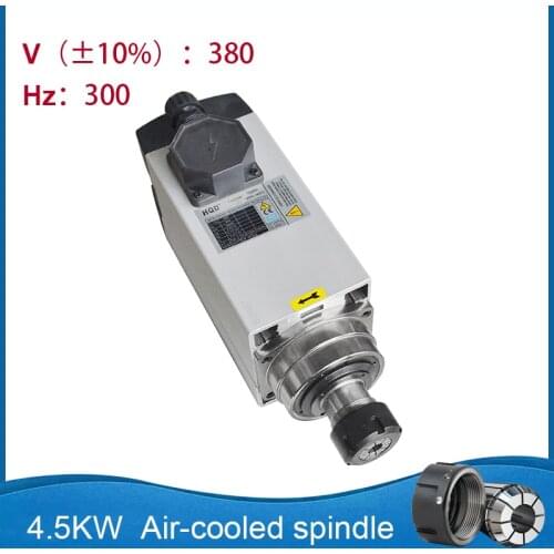 Woodworking machine use original HQD 4.5 kw ER32 spindles cnc router spindle