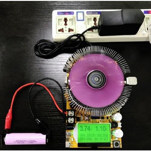 Electronic Load Tester 150W 200V 20A USB Adjustable Testing Module Power Meter L69A