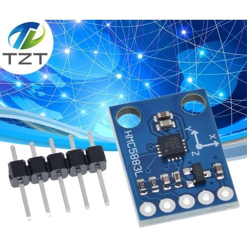 GY-273 3V-5V HMC5883L Triple Axis Compass Magnetometer Sensor Module Three Axis Magnetic Field Module For Arduino