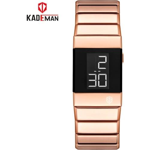 Женские прямоугольные часы KADEMAN China At AliExpress
