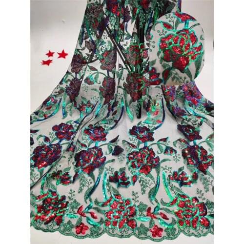 Beautiful french lace fabric with nice flowers JRB-6.2118 Fashionable french net fabric for dress