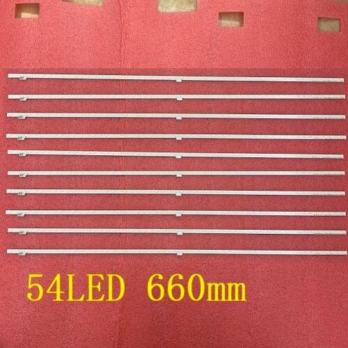 10pcs/lot 54LED LED backlight strip For Samsung Sharp LC-60LE660U LC-60LE661U 2015SSP60 7030 54 LM41-00090S RUNTKB270WJZZ