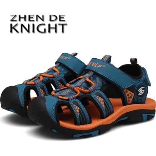 2021 Summer Casual Soft Bottom Breathable Footwears Rubber Sole Shoes Boys Kids Sandals New Spring Sandals for Children