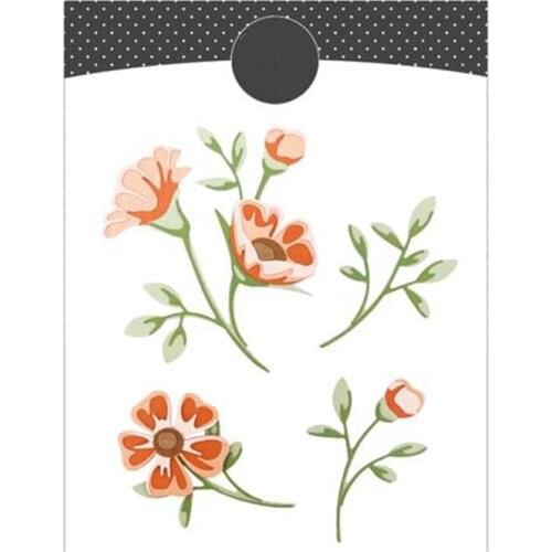 Layered Flower Metal Craft Dies Cutting For Diy Scrapbooking Paper Stencil Diary Handmade Decoration 2021 Embossing New