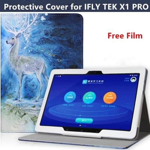 Fashion Protective Cover All-inclusive Anti-fall Leather Case for IFLY TEK X1 Pro 10.1 inches