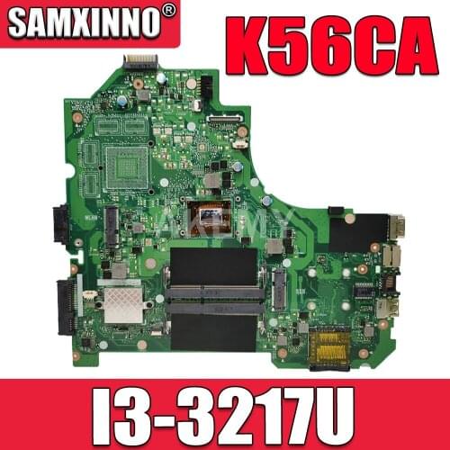 SAMXINNO 90R-NSJMB2300Y K56CA Mainboard K56CB K56C S550CA A56C S550C Laptop Motherboard W/ I3-3217U SR0N9 HM76