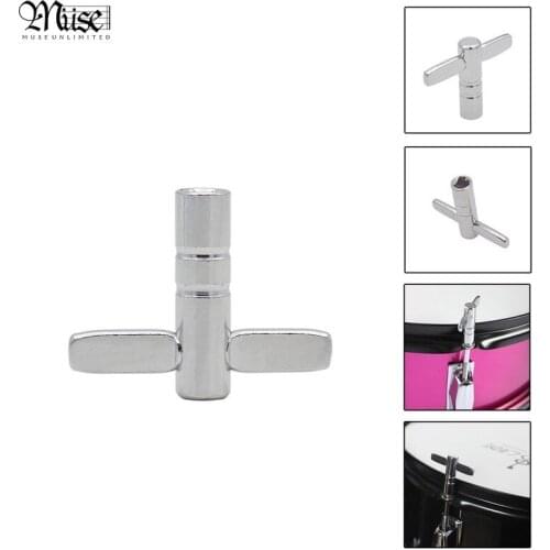 Silver Standard Metal Drum Skin Tuning Key for Jazz Drum Nickel-plated