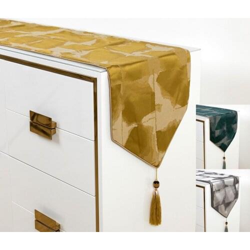 Modern Table Runner Jacquard tablecloth living room European-style s offices cover coffee table cloth