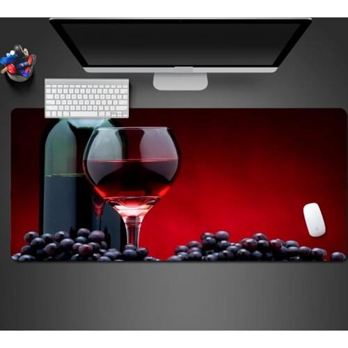 Super Senior Wine Mouse Pad High Quality Mouse Mat Game Team Love Pads PC Game Computer Keyboard Game Mats Holiday Gifts