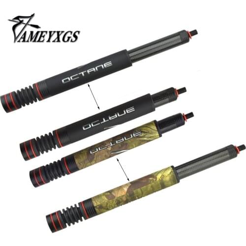 1 Pcs Archery Stabilizer Rod Adjustable 7 to 11 Inch Counterweight Detachable for Compound Recurve Bow Shooting Accessories
