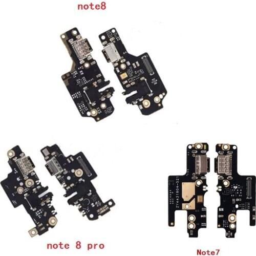 10 PCS New USB Charging Port Board Flex Cable For Xiaomi Redmi Note 8 pro note7 Note8 Charger Port Connector Board Dock
