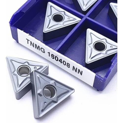 10PCS TNMG160408 NN LT10 Carbide insert External turning tool Cutting insert tool CNC lathe tool
