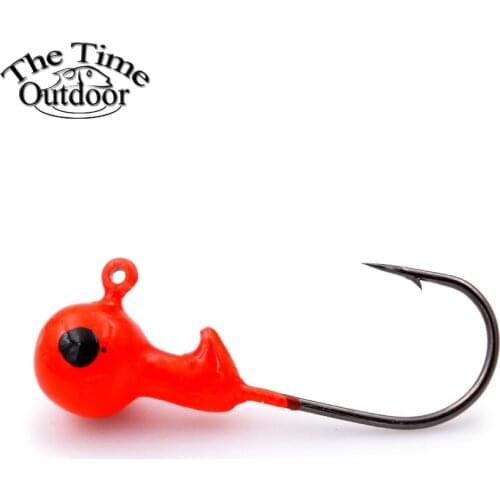 Jig Head Hooks For Soft Lure Baits Fishing Hook For Grub Worm Fishing Bass Fishing 3.5/5/7/10/14g