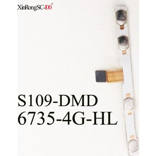 Switch on off Power Volume button Flex cable For S109-DMD 6735-4G-HL tablet conductive flex with sticker