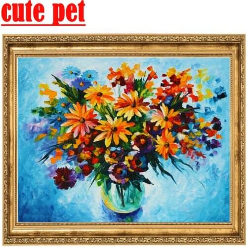 Cute pet Still life oil painting diy diamond Paintings Cross embroidery 5d diamond Paintings Art home decoration Diamond Mosaic