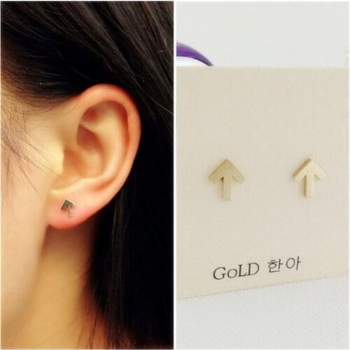 Fashion Arrow Earring Jewelry Simple Design Jewelry Stud Earrings For Women