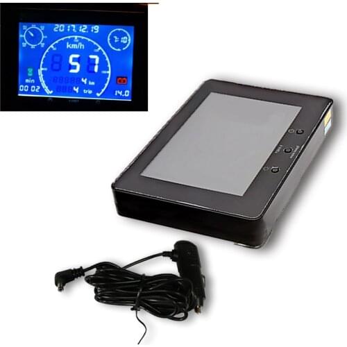 12v / 24v New Multifunction GPS Signal Car Truck Speedometer Odometer Gauge Time Hour Meter Voltmeter Gauge