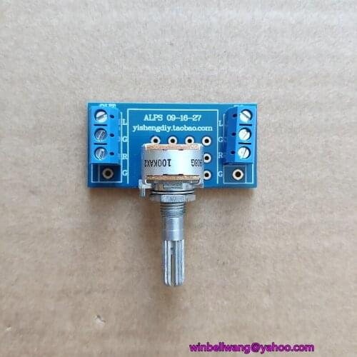 Brand new and original potentiometer duplex 16type 50KA 50KAX2 100KA 100KAX2 with PCB board