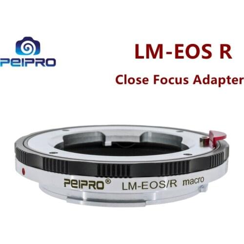 PEIPRO for LM-EOS R Lens Close Focus Adapter Converter for leica m Lens to Canon EOSR/RP Cameras
