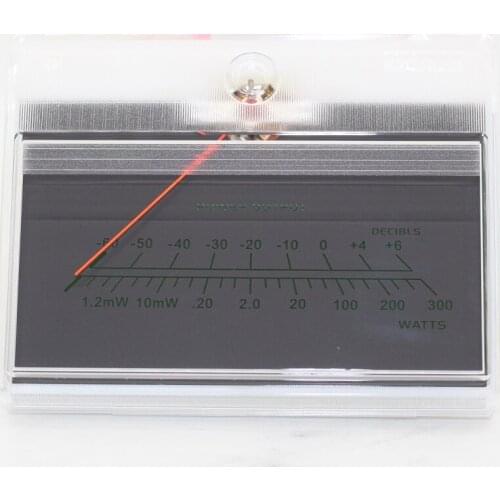 Inverted Meter Blue/Green High-precision VU Meter DB Power Discharge Flat Meter Preamp Sound Card Backlight TN-90