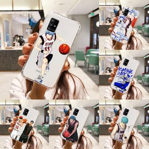 Kuroko No Basket Phone Case Transparent For Samsung S A M J 21 20 50 30 60 5 7 51 71 90 11 10 J710 e p PLUS Prime 5G soft shell