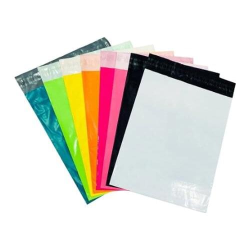 Multiple Sizes Colorful Self-seal Mail Bag Waterproof Self Adhesive Storage Bag Plastic Packaging Shipping Bags Courier Envelope