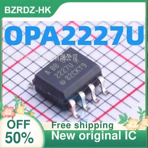 2-10PCS/lot OPA2227 OPA2227U OPA2227UA SOP-8 New original IC