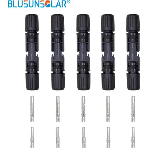Blusunsolar 10 Pairs Lot IP67 Male&Female Solar Pv Solar Connector For PV Solar Panle And Cable Wire