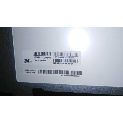14 inch LP140WF8-SPR1 ips wide viewing angle resolution 1920*1080 narrow border HD LCD screen