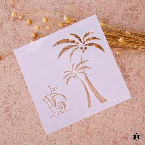 1Pcs Hot Sale Practical Stencil Airbrush Painting Art DIY Home Decor Scrapbooking Album Craft #248525