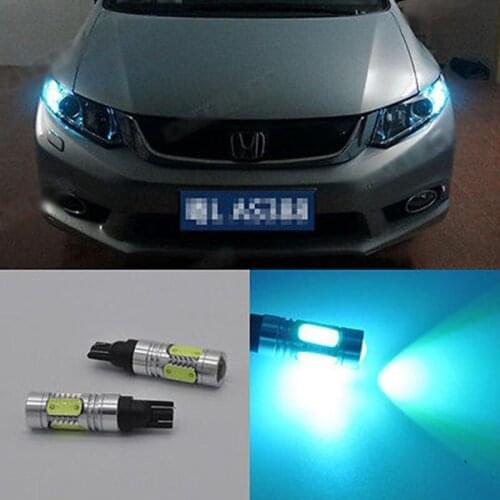 2x T10 W5W 194 projector Ice Blue LED Parking position Light bulb For Honda civic 2003-2014