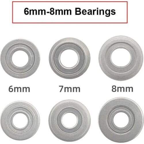 Toy Gun Modification Accessories 6-8mm Universal Gearbox Bearing Gel Blaster