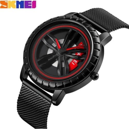 SKMEI Fashion Brand Men' s Watches Waterproof Quartz Watch For Man Reloj Hombre Business Stainless Steel Wristwatch Clock Mens