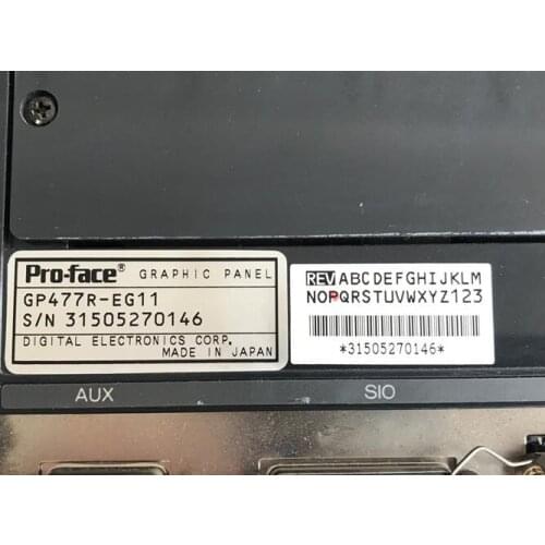 GP477R-EG11 touch screen , used in good condition . 80% appearance new , good working , free shipping